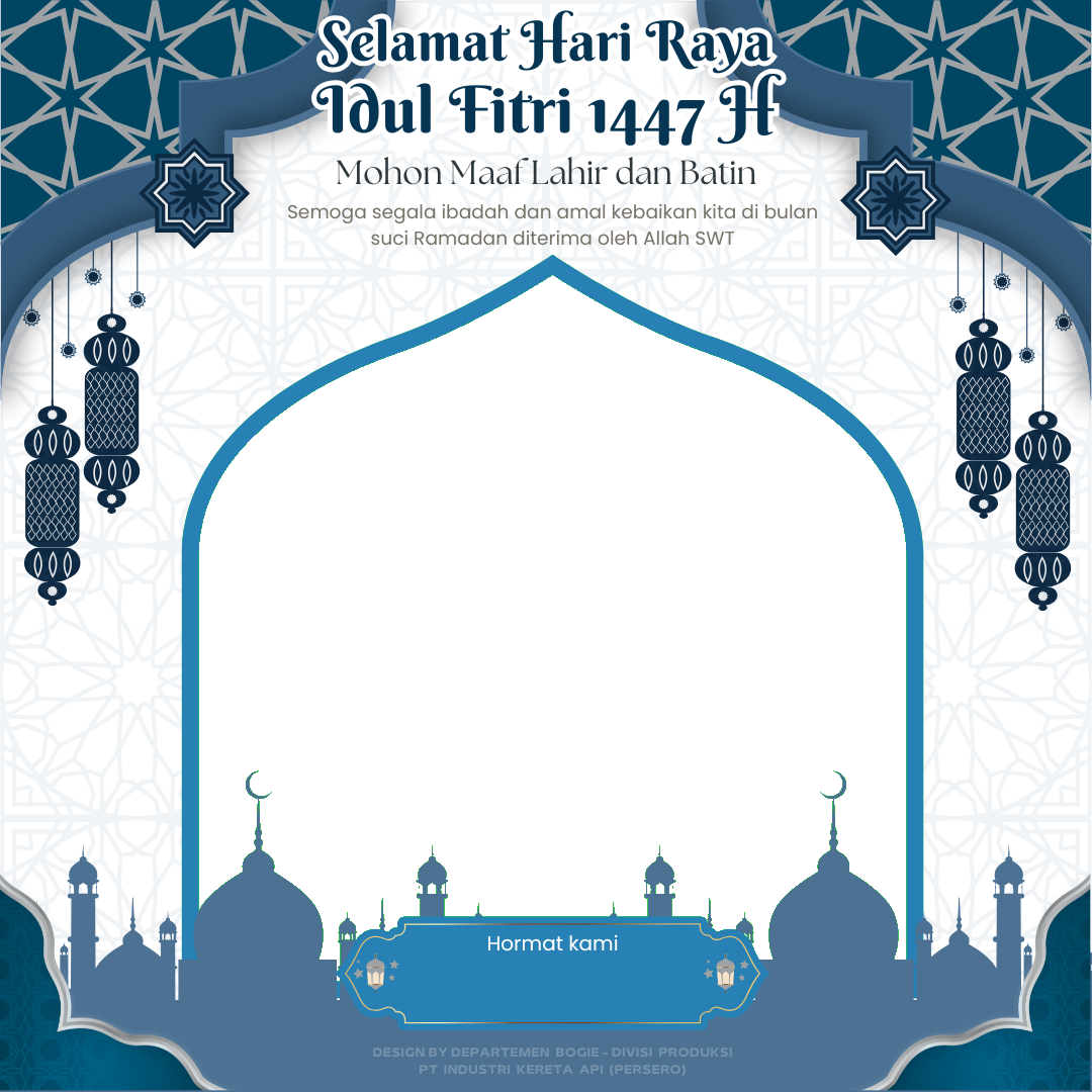 Idul Fitri by Bogie 2026Twibbon Tanpa Watermark