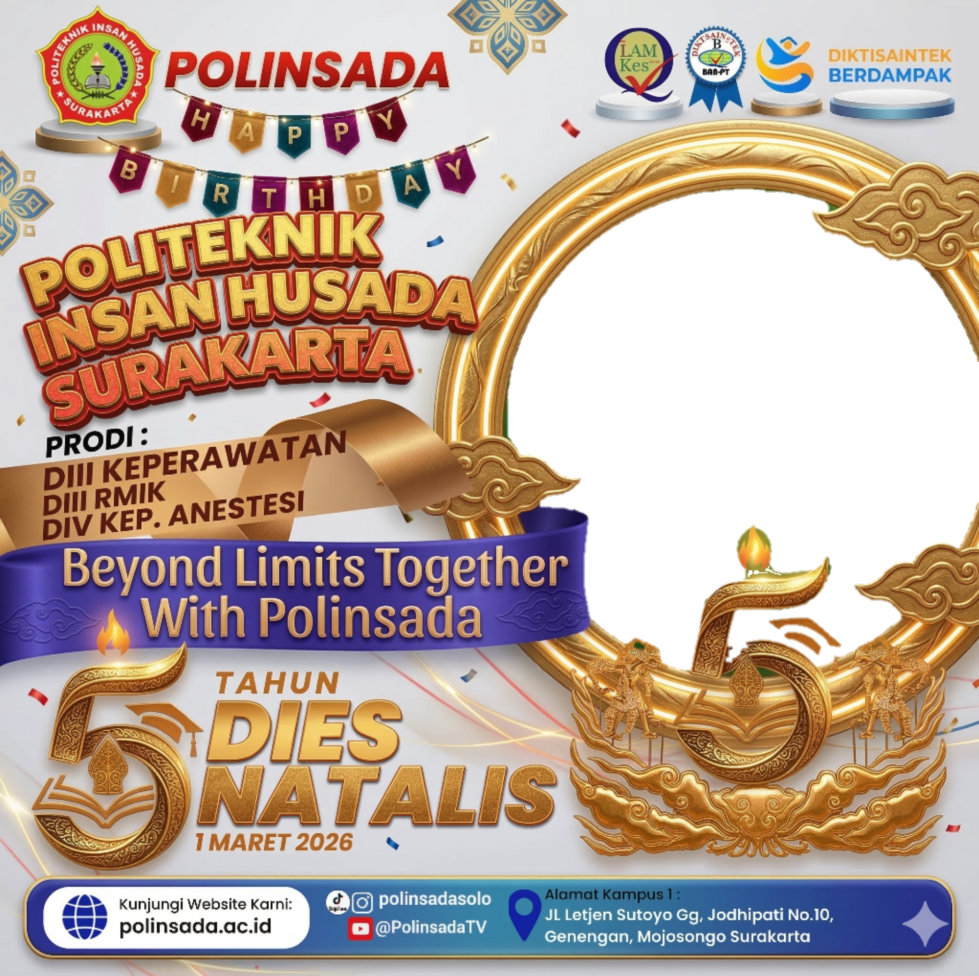 Dies Natalis Polinsada 5 ThnTwibbon Tanpa Watermark