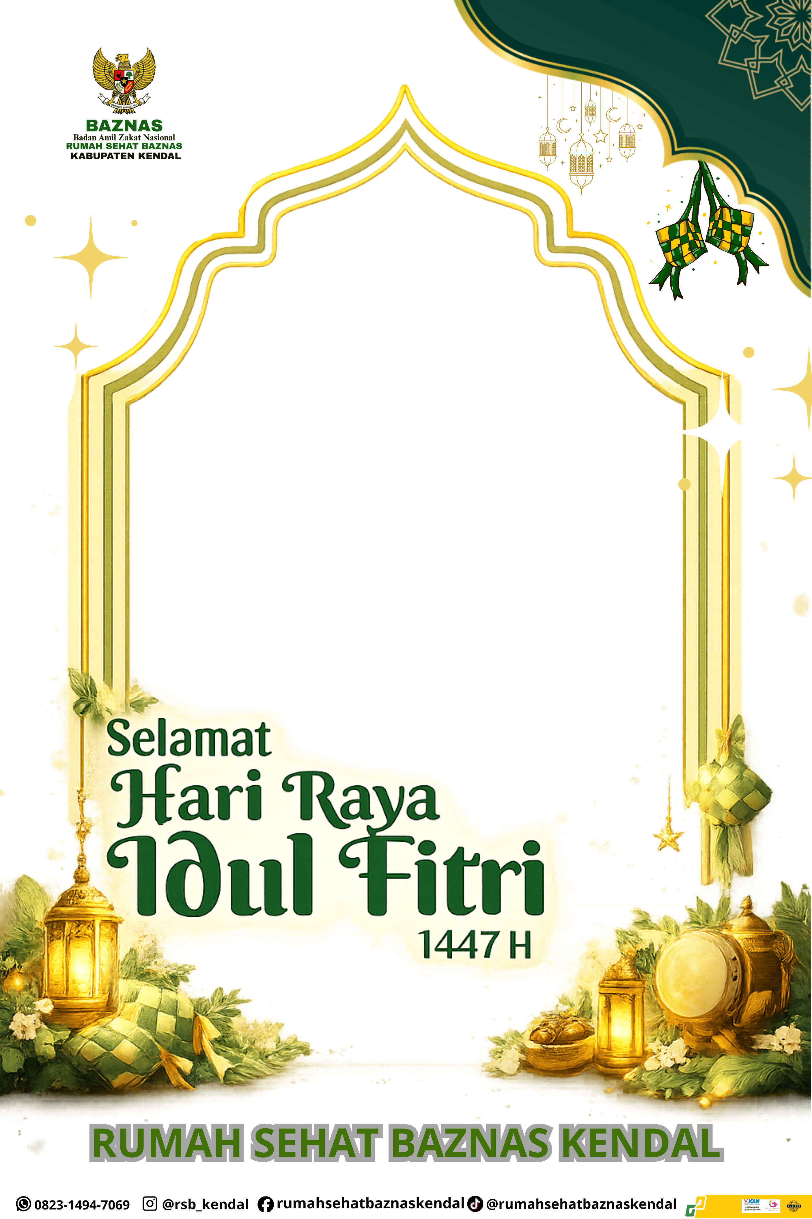 selamat hari raya idul fitri 1447 hTwibbon Tanpa Watermark
