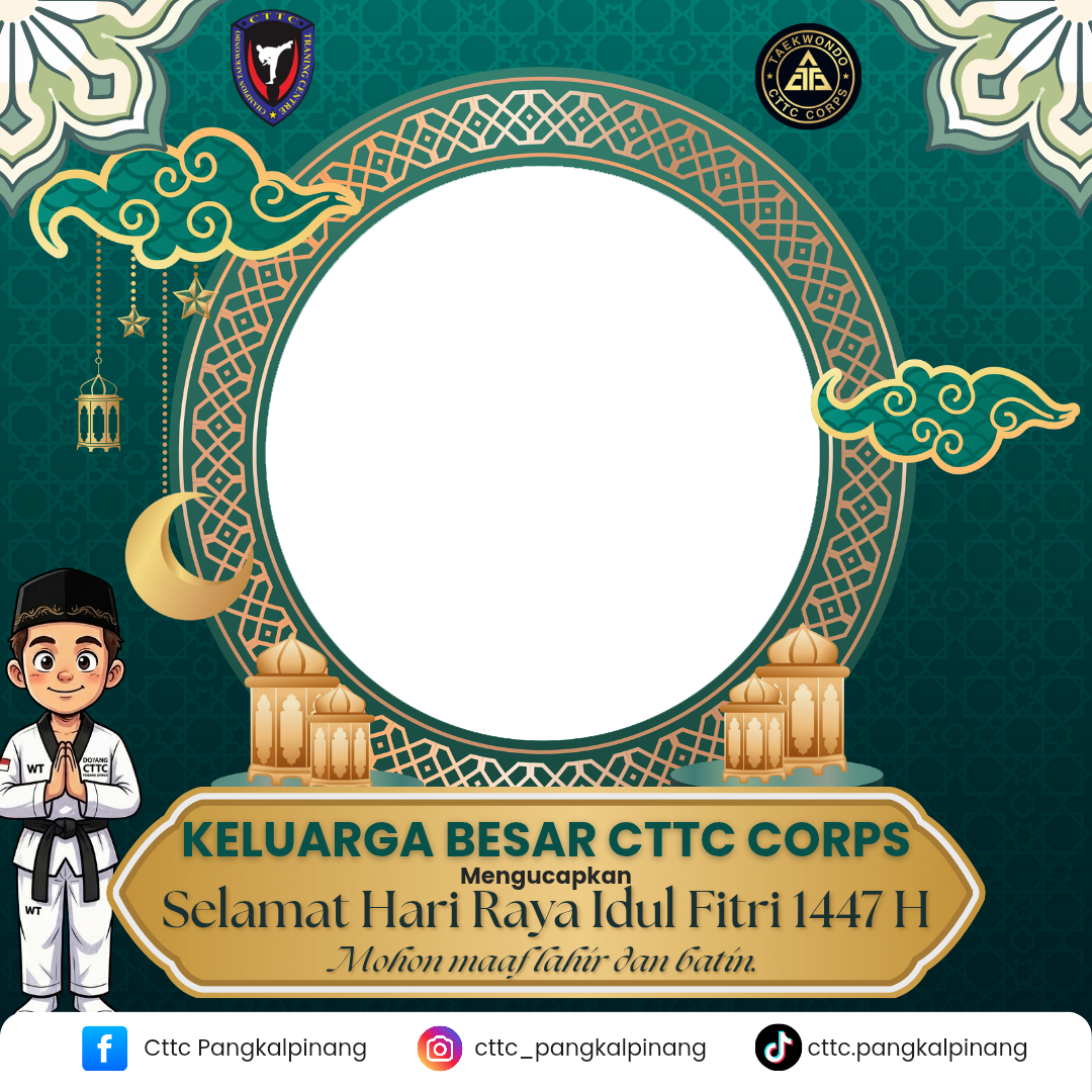 Ucapan idul fitri cttc pangkalpinangTwibbon Tanpa Watermark