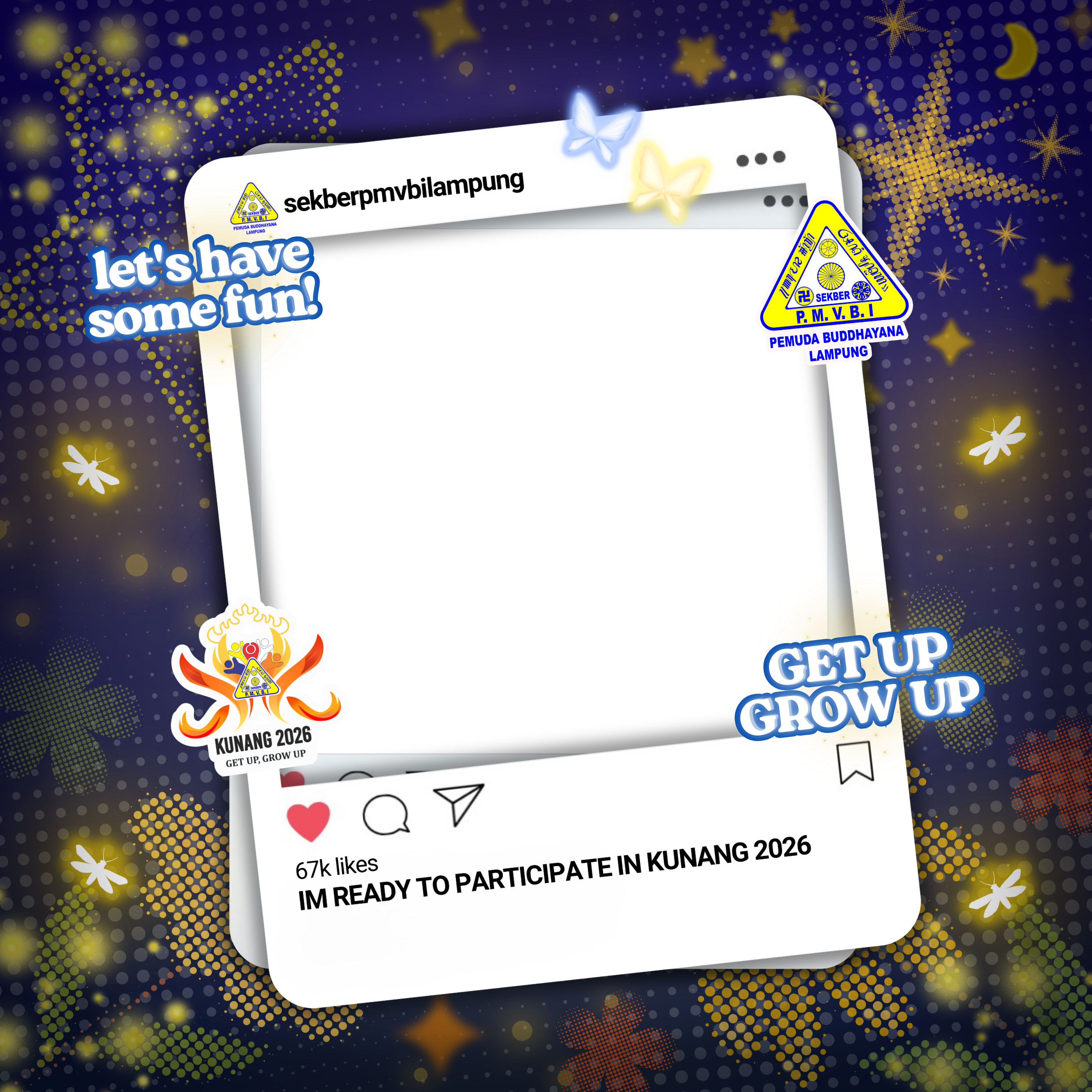 Kunang 2026Twibbon Tanpa Watermark