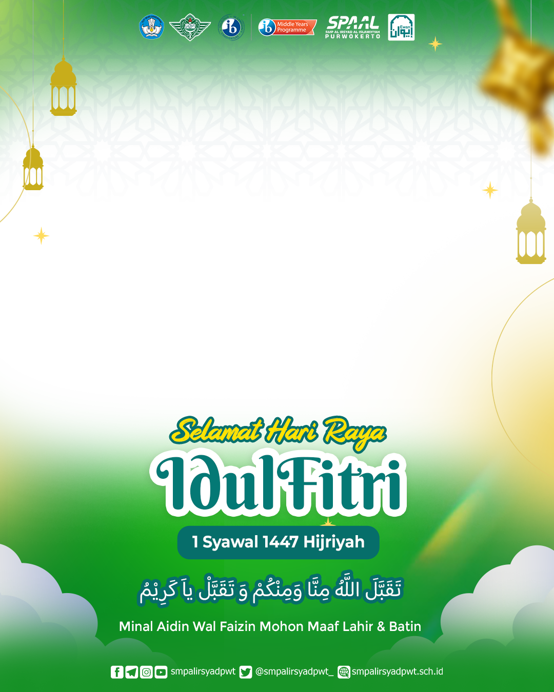 Selamat Idul Fitri 1447 H | SPAALTwibbon Tanpa Watermark