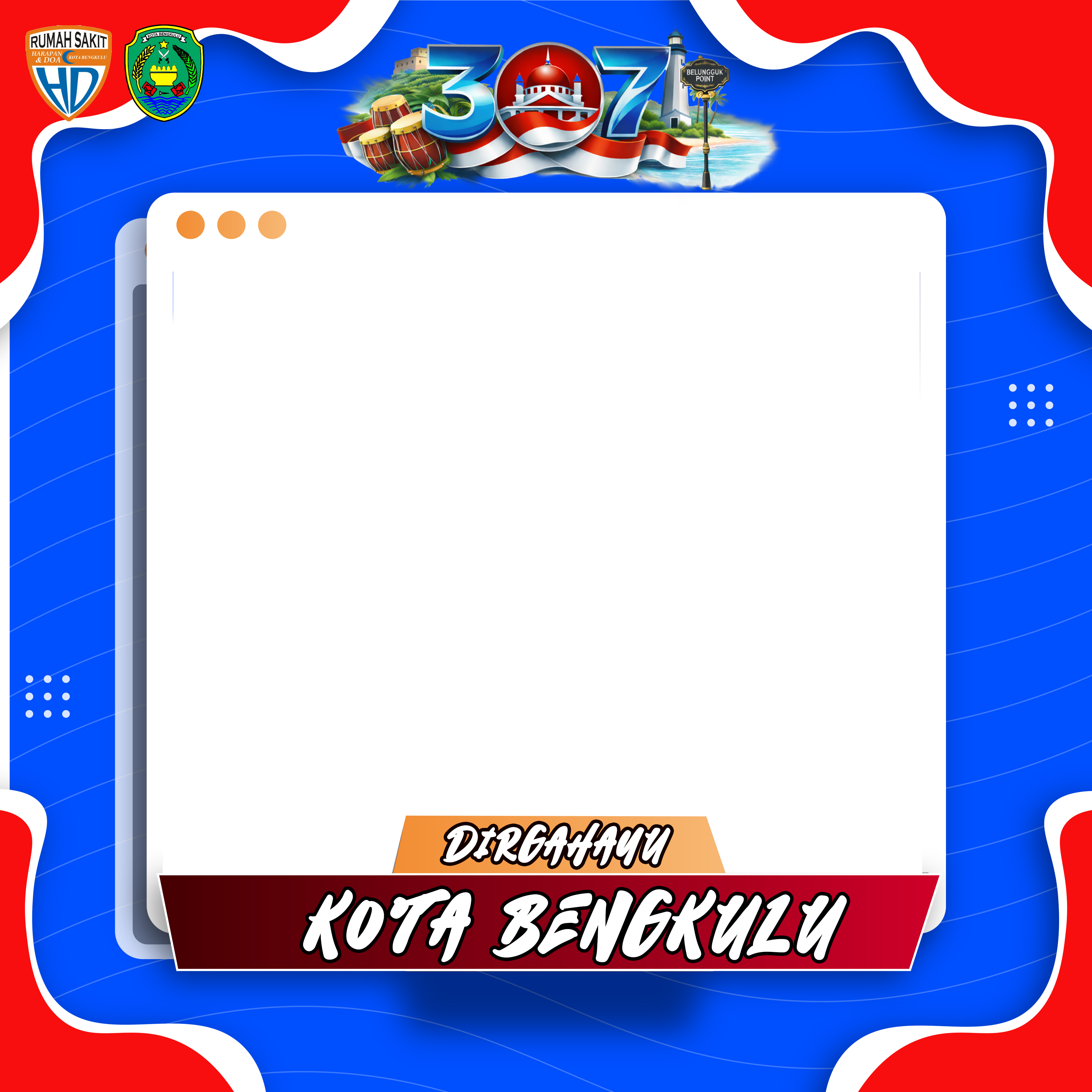 ULANG TAHUN KOTA BENGKULU KE 307Twibbon Tanpa Watermark