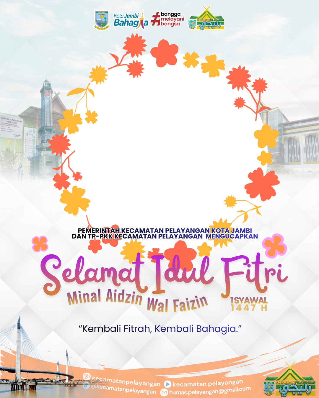 Eid Mubarak PelayanganTwibbon Tanpa Watermark