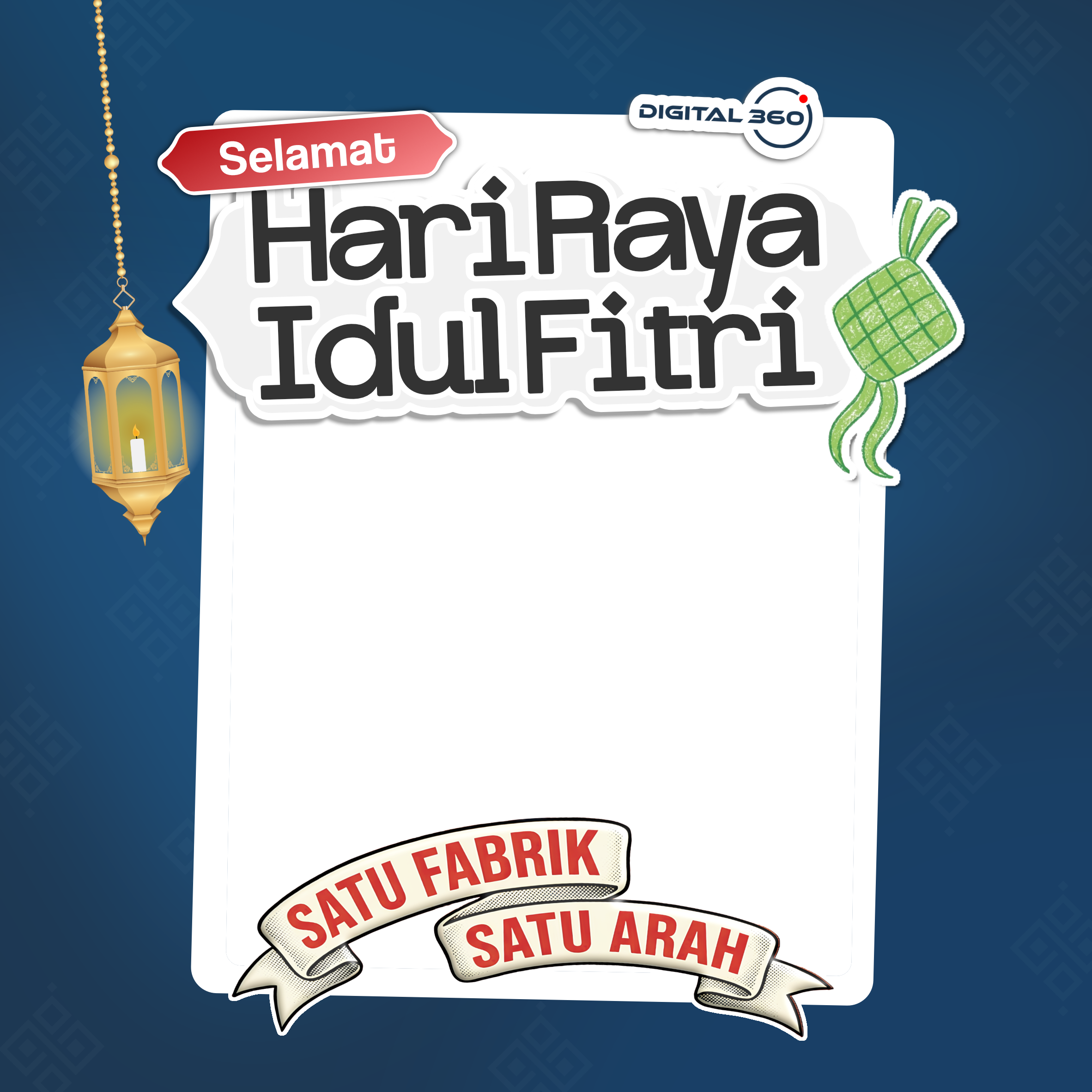 Twibbon lebaran digital 360Twibbon Tanpa Watermark