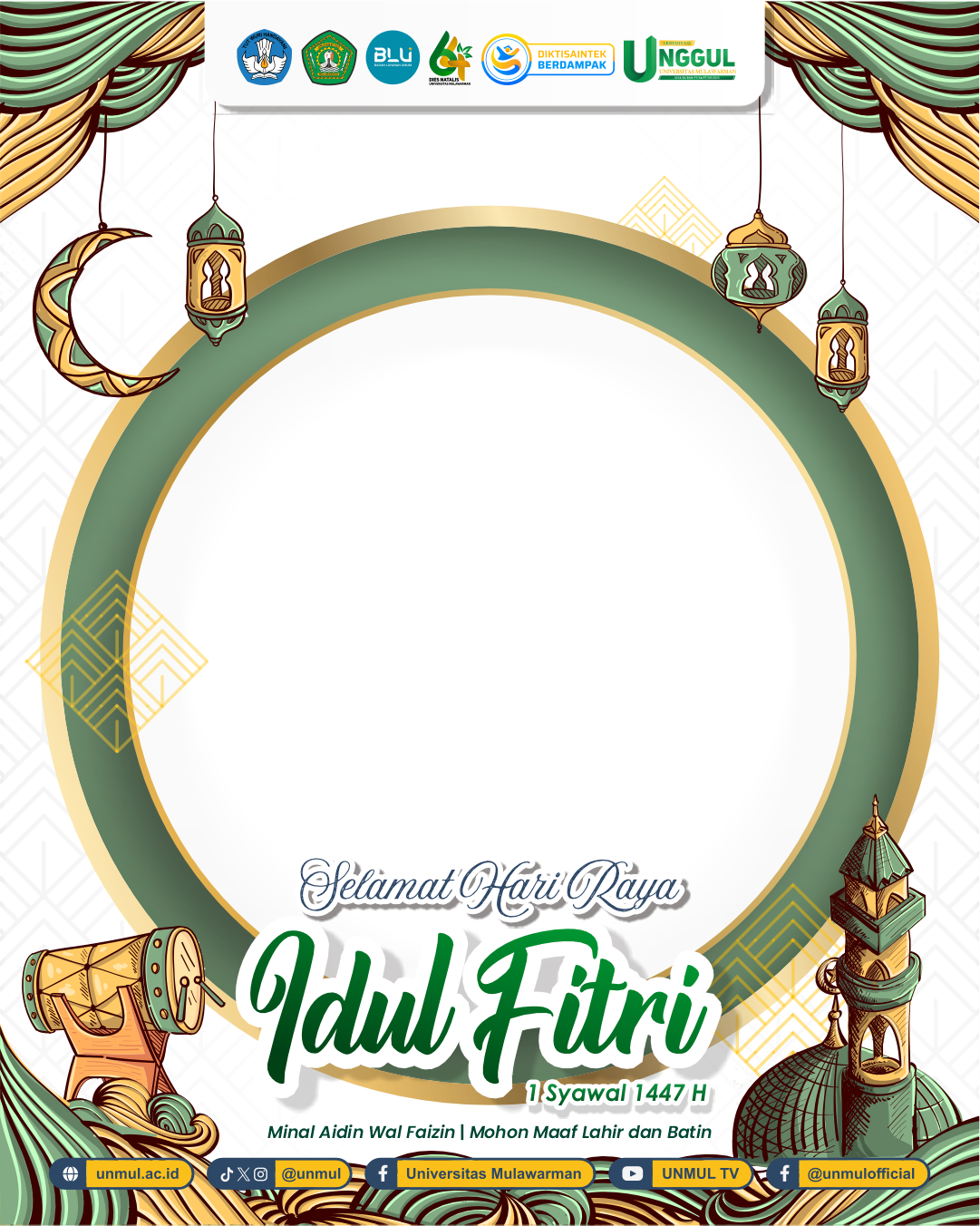 Idul Fitri 1447 H UNMULTwibbon Tanpa Watermark