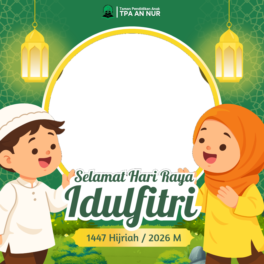 TPA AN NUR MENYAMBUT IDUL FITRITwibbon Tanpa Watermark