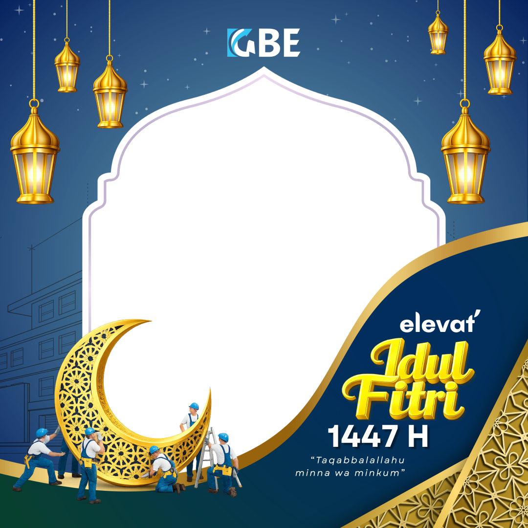 GBE Idul Fitri 2026Twibbon Tanpa Watermark