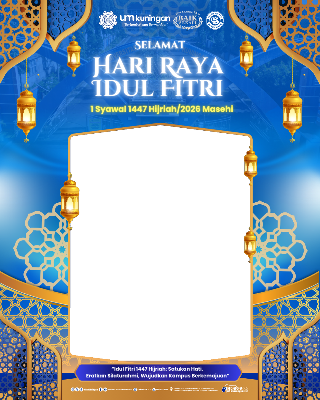 Twibbon Idul Fitri 1447 HTwibbon Tanpa Watermark