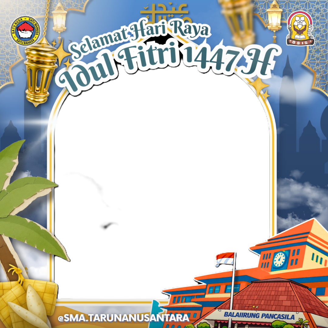 Selamat Hari Raya IdulFitriTwibbon Tanpa Watermark