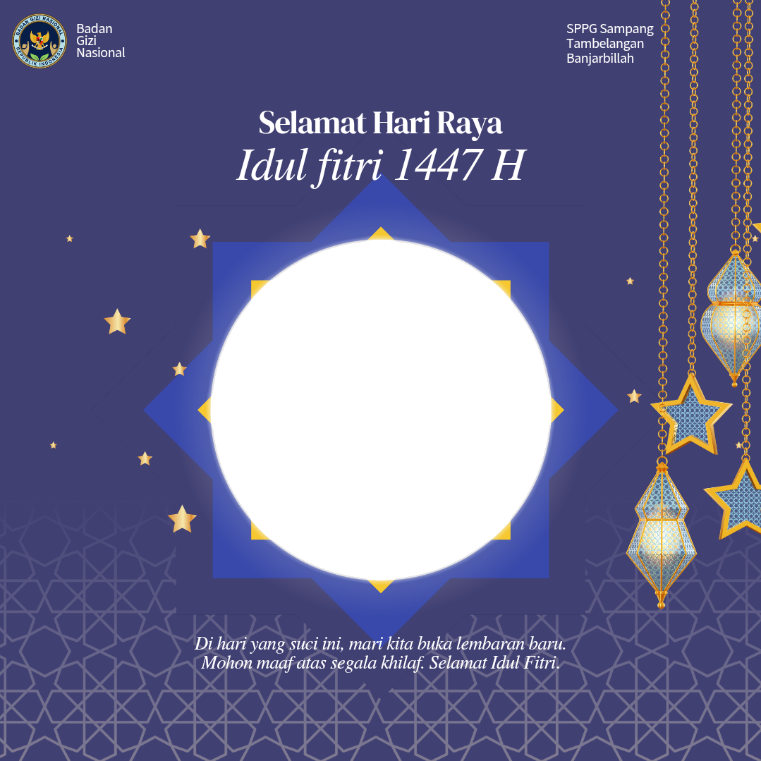 Selamat hari raya idul fitriTwibbon Tanpa Watermark