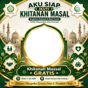 Aku Siap Ikuti Khitanan Massal – Kegiatan Dakwah & Bakti Sosial Dharmasraya 2026