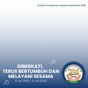 24 Tahun Pelayanan Yankes GPIB