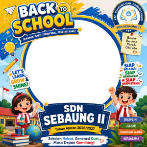Saya siap kembali ke sekolah dengan semangat baru dan meraih cita cita bersama