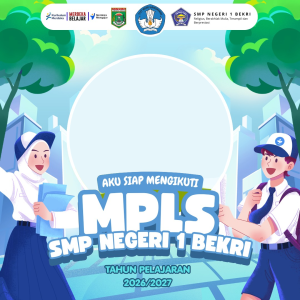 Aku siap mengikuti MPLS SMP Negeri 1 Bekri 2026