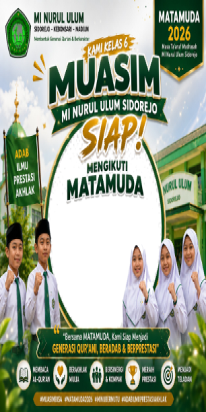 Siswa Kelas 6 Muasim Siap Mengikuti MATAMUDA MI Nurul Ulum Sidorejo`
