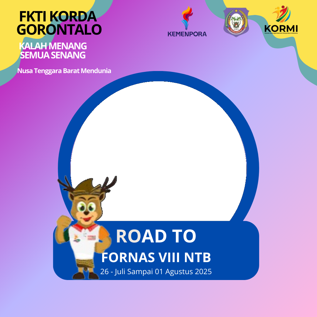 FORNAS VIII NTB 2025Twibbon Tanpa Watermark