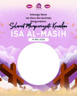 Twibbon Ucapan Selamat Kenaikan Isa Al-Masih