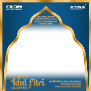 Ucapan Idul Fitri 2026 Kantah Kota Palembang