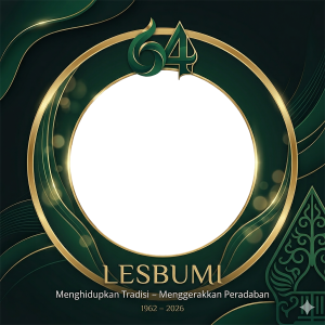 Twibbon Harlah Lesbumi 64