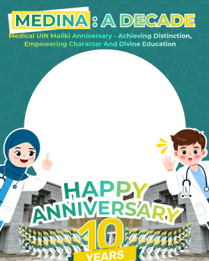 Twibbon 1 dekade Anniversary Kedokteran