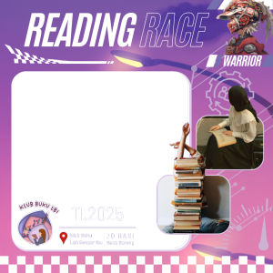 Reading Race Klub Buku LBI 1125 - Warrior