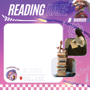 Reading Race Klub Buku LBI 1225 - Warrior