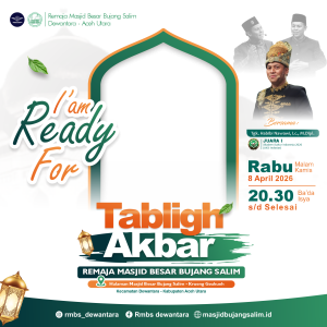 Twibbon Tabligh Akbar RMBS with Habibi 2026