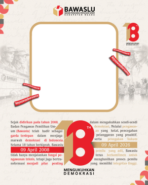 HUT Bawaslu ke-18 (09 April 2026)