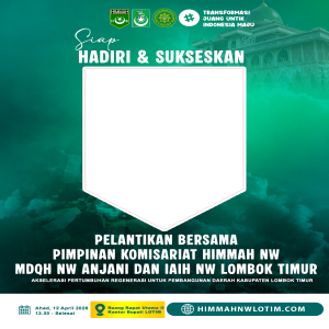 pelantikan bersama pimpinan komisariat himmah nw mdqh nw anjani dan iaih nw lombok timur