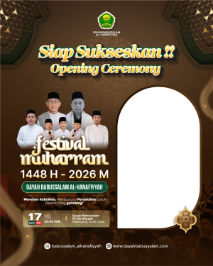Siap Sukseskan Opening Ceremony Festival Muharram 1448 H – 2026 M
