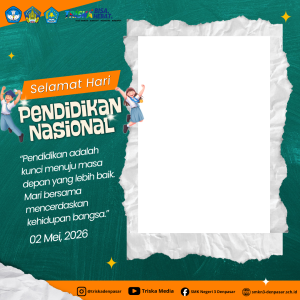 Twibon Hari Pendidikan Nasional SMK Negeri 3 Denpasar