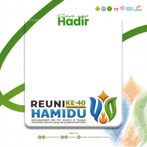 SAYA SIAP HADIR REUNI HAMIDU 40