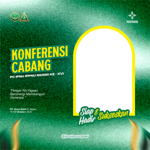 Twibbon Konfercab IPNU IPPNU Ngawi