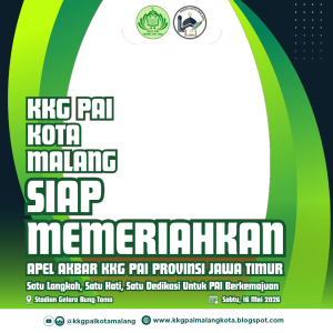 KKG PAI Kota Malang Siap Memeriahkan Apel Akbar KKG PAI Jawa Timur