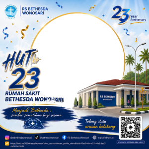 HUT RS Bethesda Wonosari ke-23 Tahun 2026
