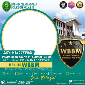 Dukung PA Cilegon Mewujudkan WBBM