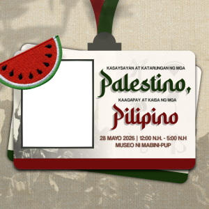 𝐊𝐀𝐒𝐀𝐘𝐒𝐀𝐘𝐀𝐍 𝐀𝐓 𝐊𝐀𝐓𝐀𝐑𝐔𝐍𝐆𝐀𝐍 𝐍𝐆 𝐌𝐆𝐀 𝐏𝐀𝐋𝐄𝐒𝐓𝐈𝐍𝐎: 𝐊𝐀𝐀𝐆𝐀𝐏𝐀𝐘 𝐀𝐓 𝐊𝐀𝐈𝐒𝐀 𝐀𝐍𝐆 𝐌𝐆𝐀 𝐏𝐈𝐋𝐈𝐏𝐈𝐍𝐎!