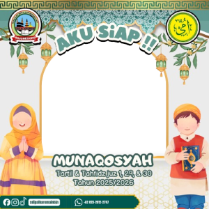 Aku Siap Ikuti Munaqosyah di SDIP AL-HAROMAIN