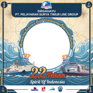 22 TAHUN - PT. PELAYARAN SURYA TIMUR LINE