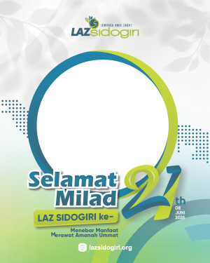 Selamat Milad LAZ Sidogiri ke-21