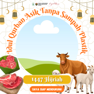 Idul Qurban Asik Tanpa Sampah Plastik