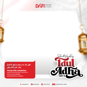 Twibbon Idul Adha 1447 H – DAFI Pesantren Al Quran Science