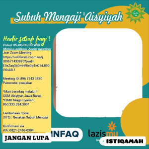 Gerakan Subuh Mengaji Aisyiyah Jabar