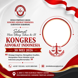 HUT KONGRES ADVOKAT INDONESIA
