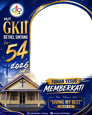 HUT GKII BETHEL SINTANG KE-54