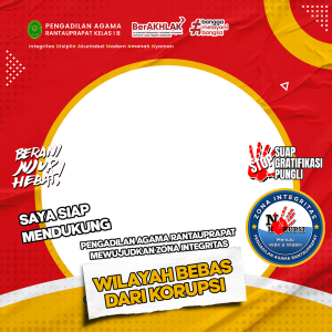 Dukungan Zona Integritas Pengadilan Agama Rantauprapat