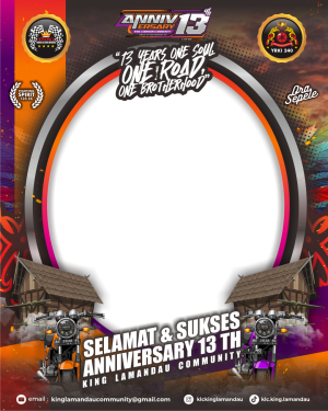 Ucapan Selamat Anniversary 13 Th King Lamandau Community