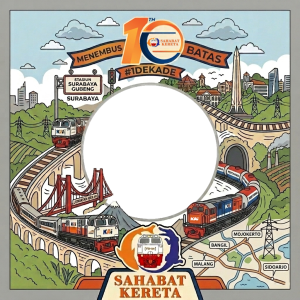 #1Dekade Sahabat Kereta