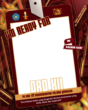 Twibbon DAD XII